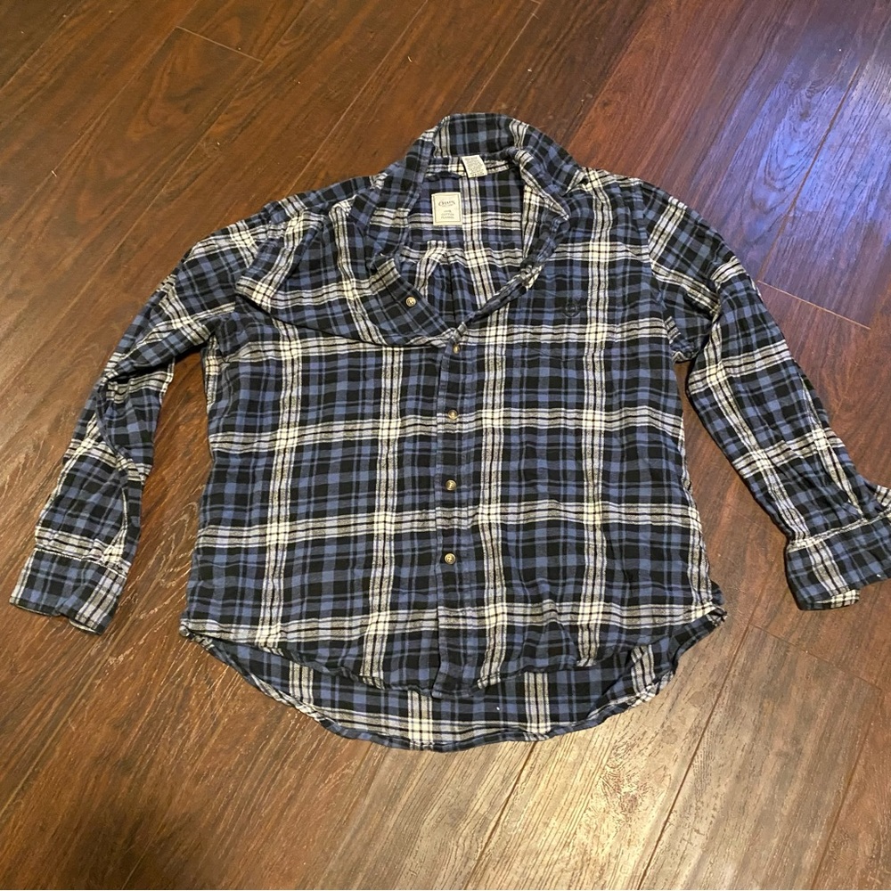 Chaps | Men’s 100% Cotton Flannel Long Sleeve